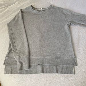 VS Sport Crew Neck Open Back Sweatshirt Size Small